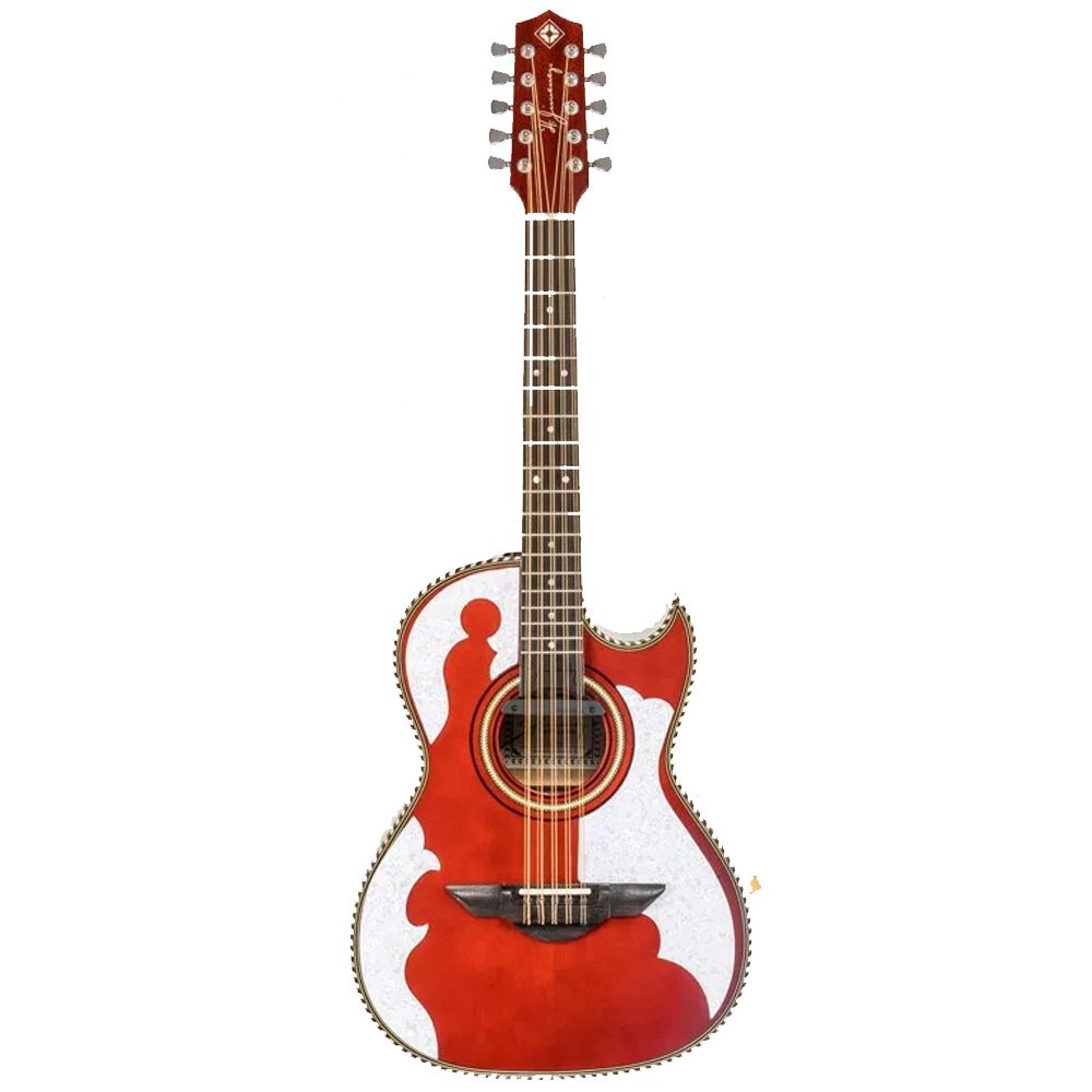 H. Jimenez El Patron LBQ4ETR 10 String Bajo Quinto Acoustic